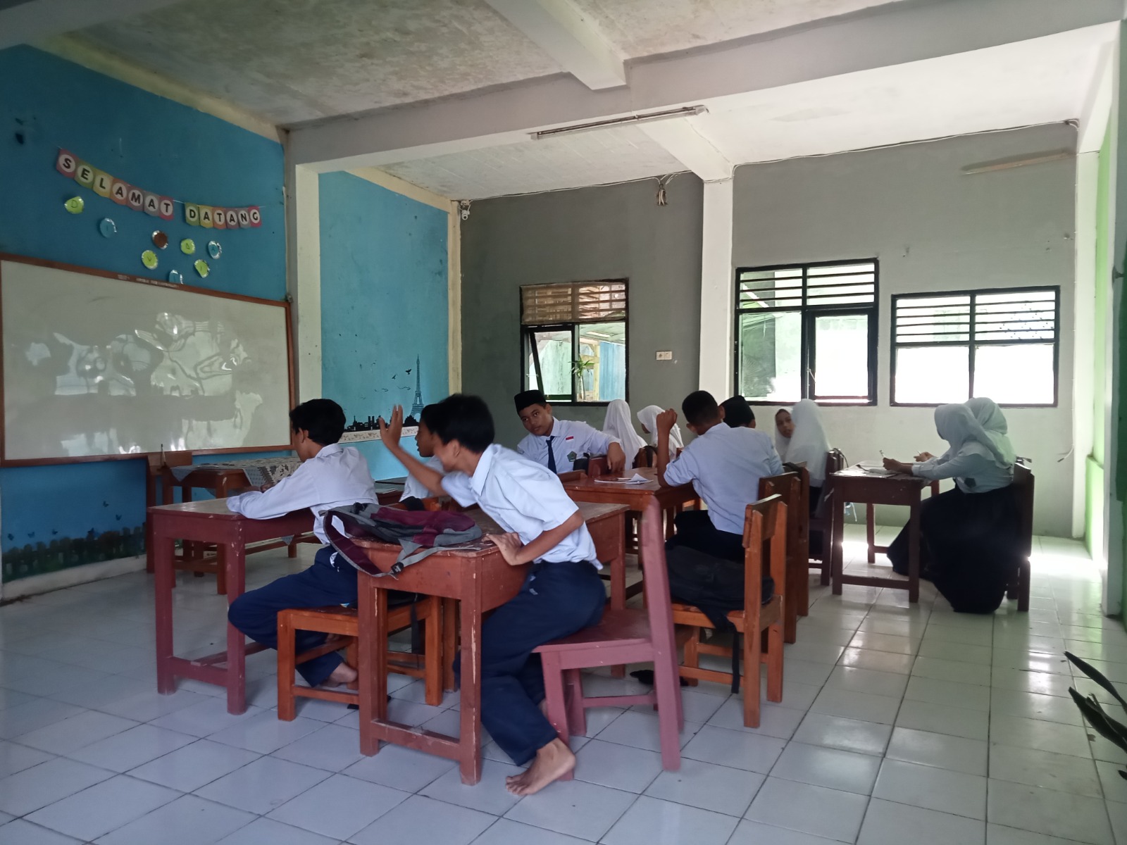 Suasana Kegiatan Belajar Media